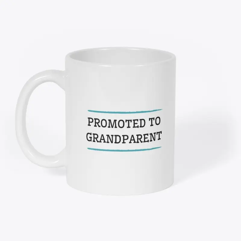 Promoted to Grandparent Announcement 